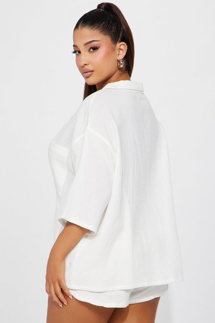 Frankie Short Set - White