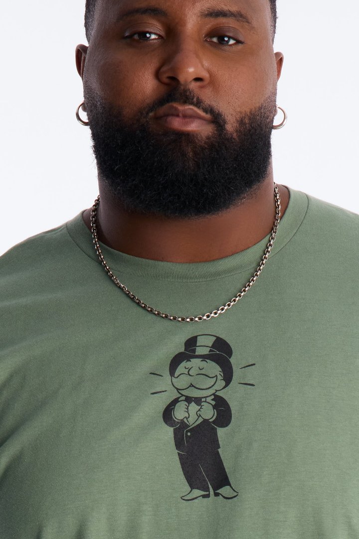 Ruthless Monopoly Short Sleeve Tee - Sage