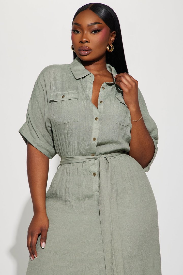 Lucille Maxi Dress - Sage