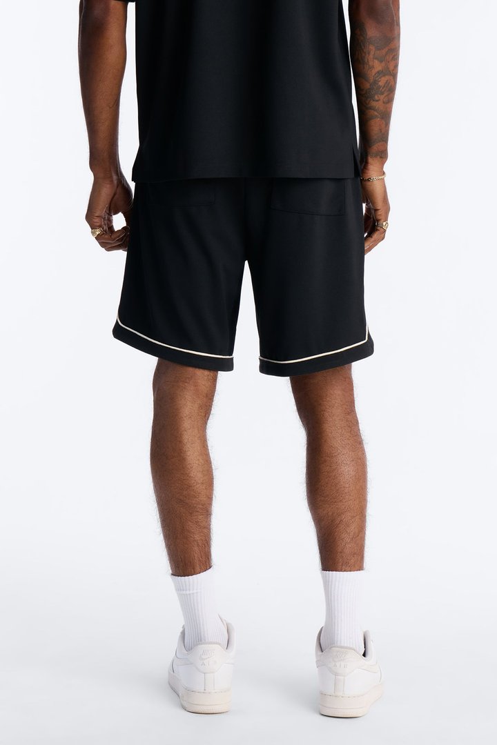 Relaxed Noir Shorts - Black
