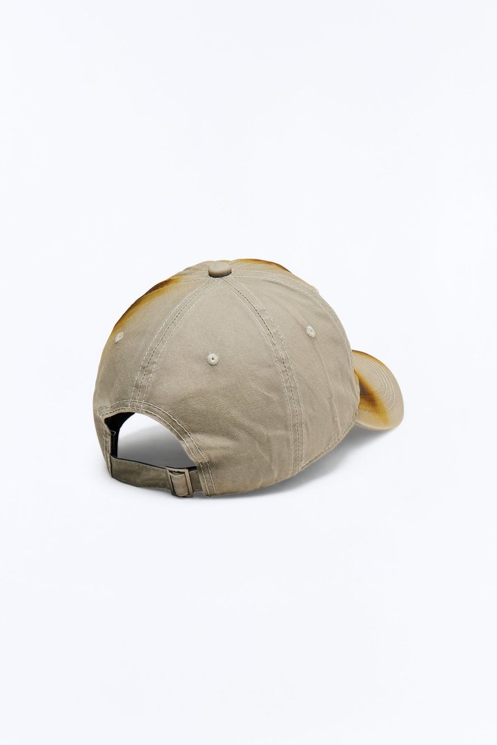 Burnt Ironclad Snapback Hat - Grey/combo