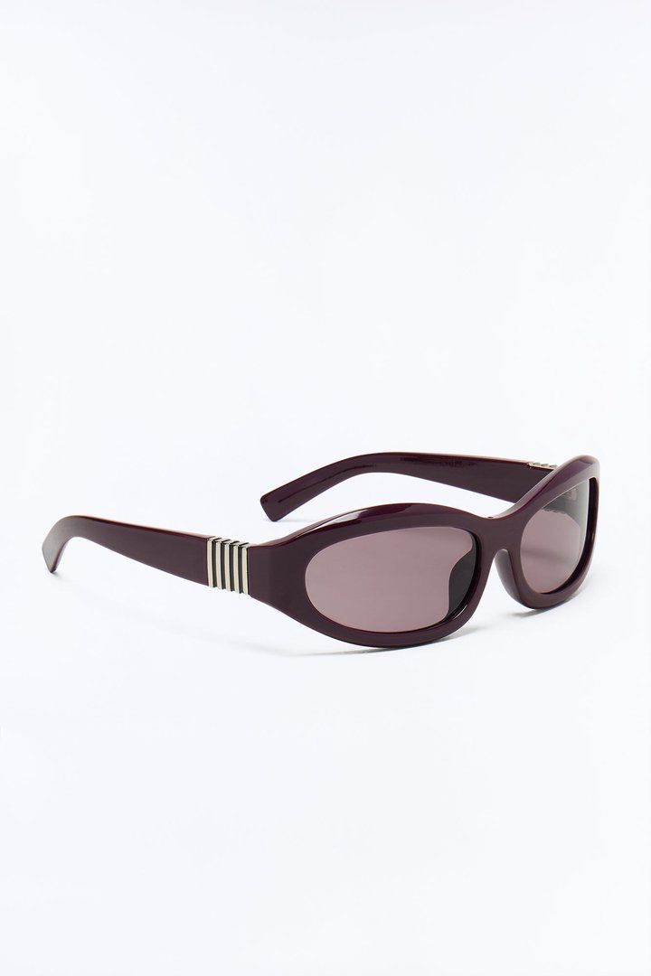 Set Go Shield Sunglasses - Plum