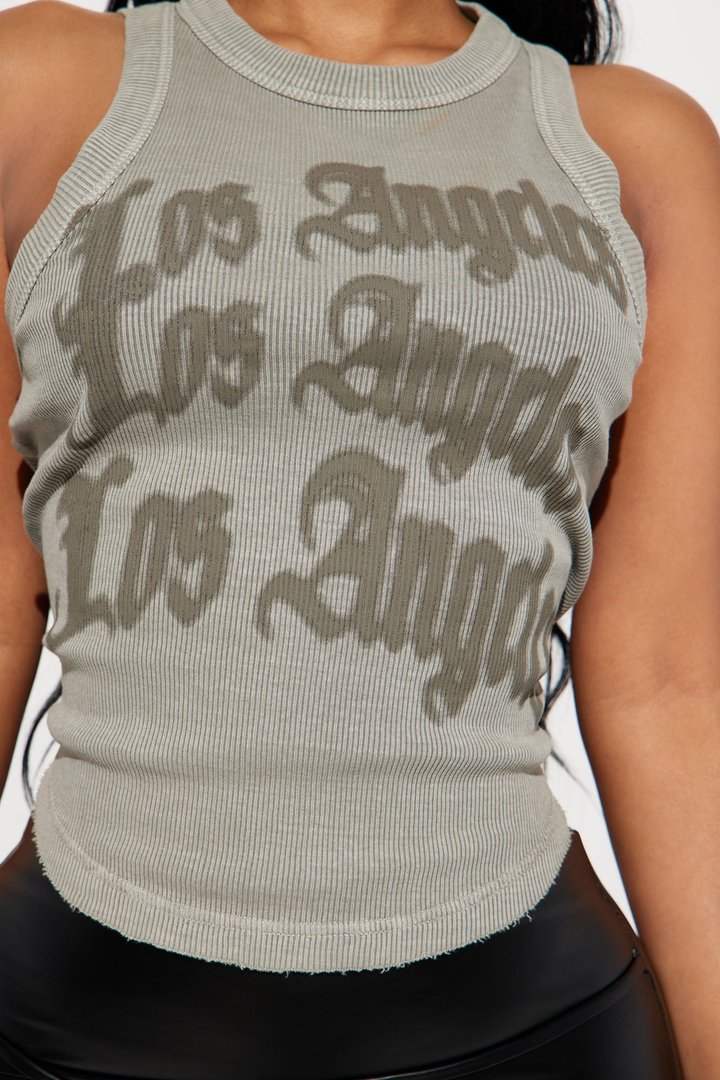 Los Angeles Washed Tank - Grey