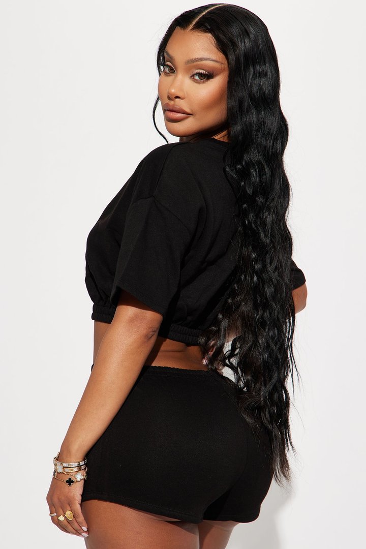 Going Along Short Set - Black