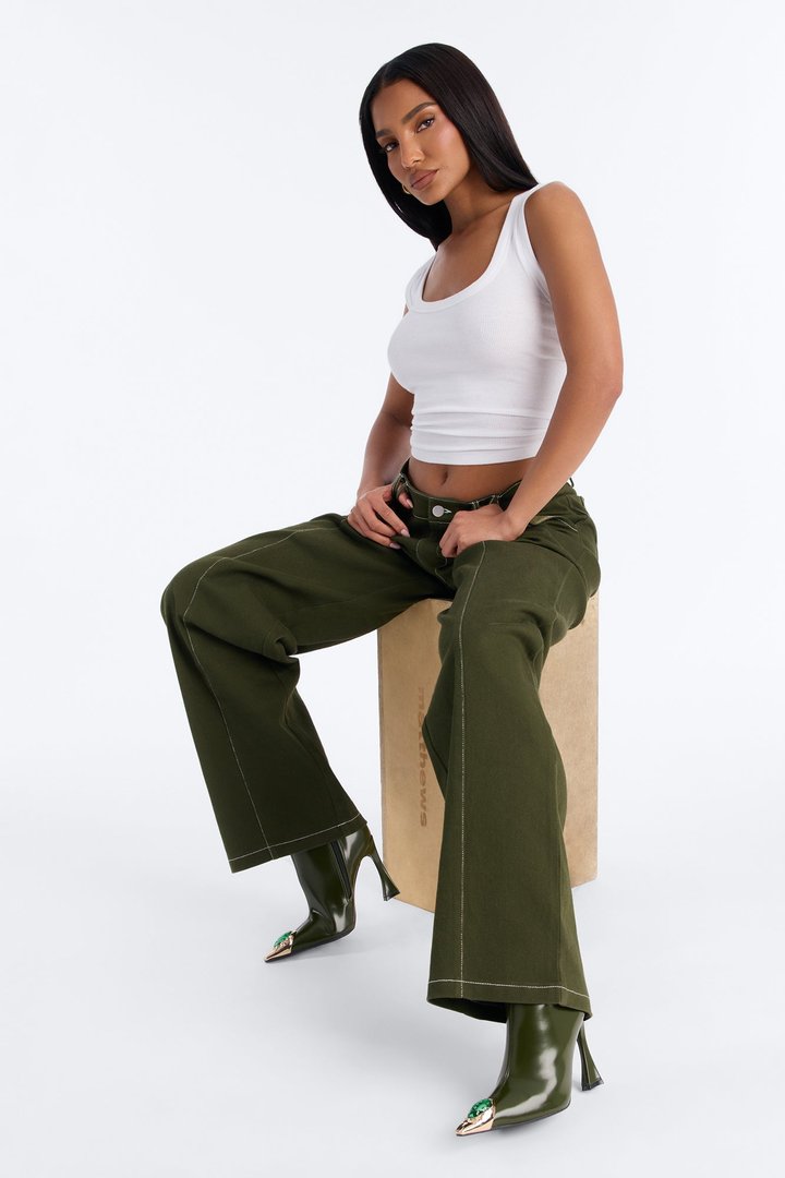 Stone Age Jewel Booties - Green