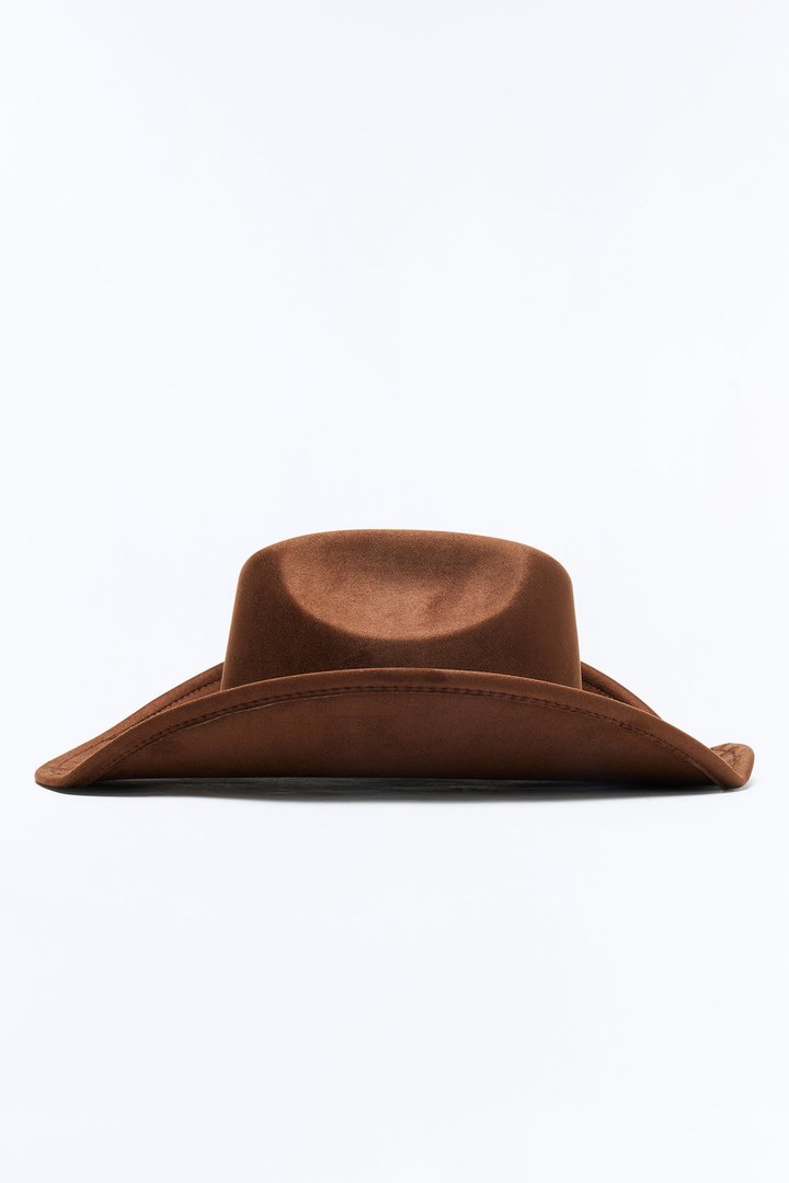 How The West Was Worn Cowboy Hat - Brown
