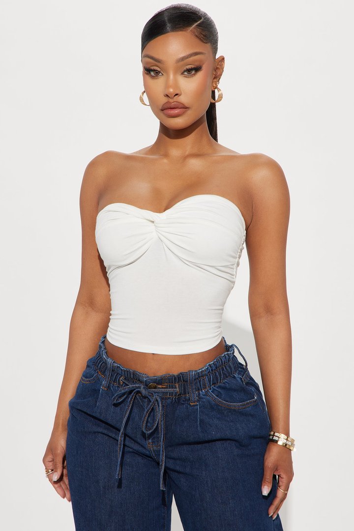 Julia Tube Top - White