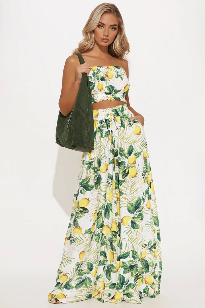 Limoncello Pant Set - Yellow