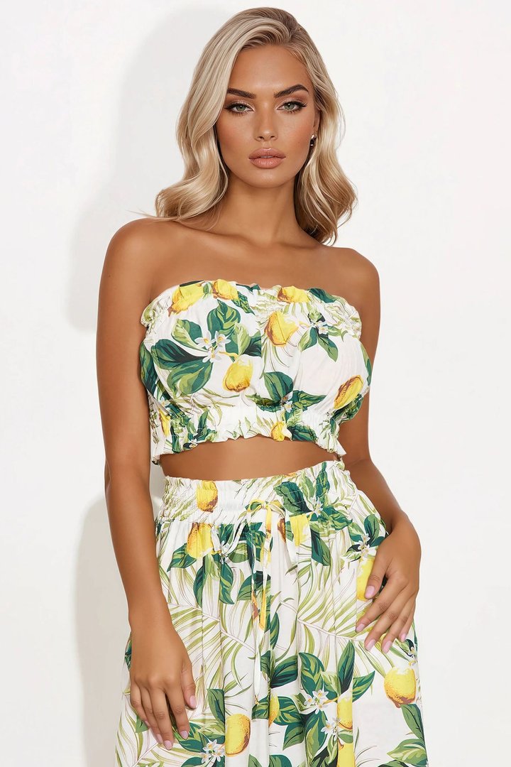 Limoncello Pant Set - Yellow