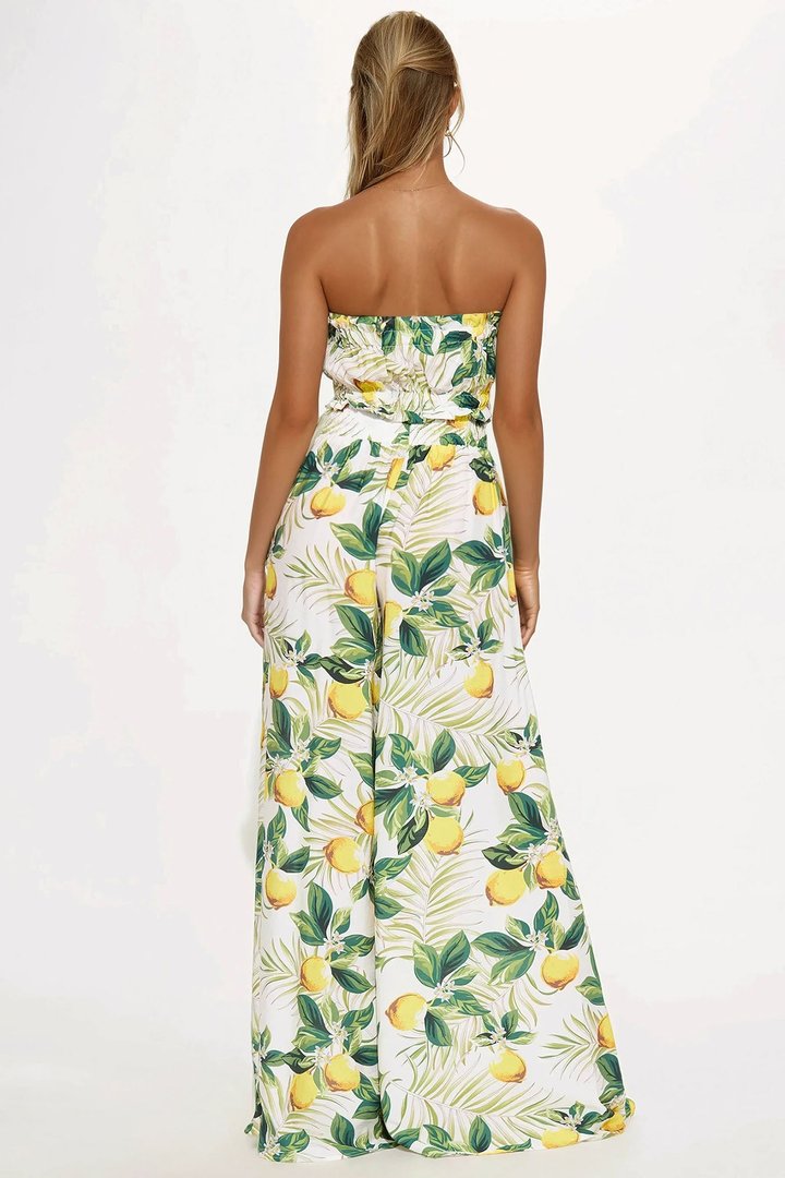 Limoncello Pant Set - Yellow