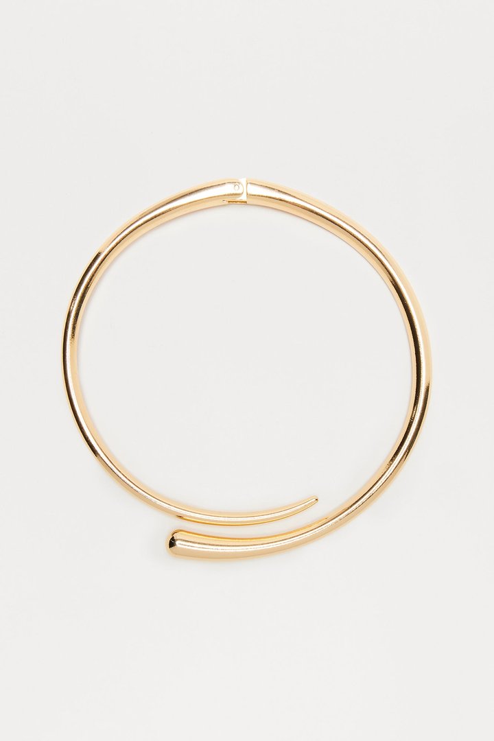 Noble Choker Necklace - Gold
