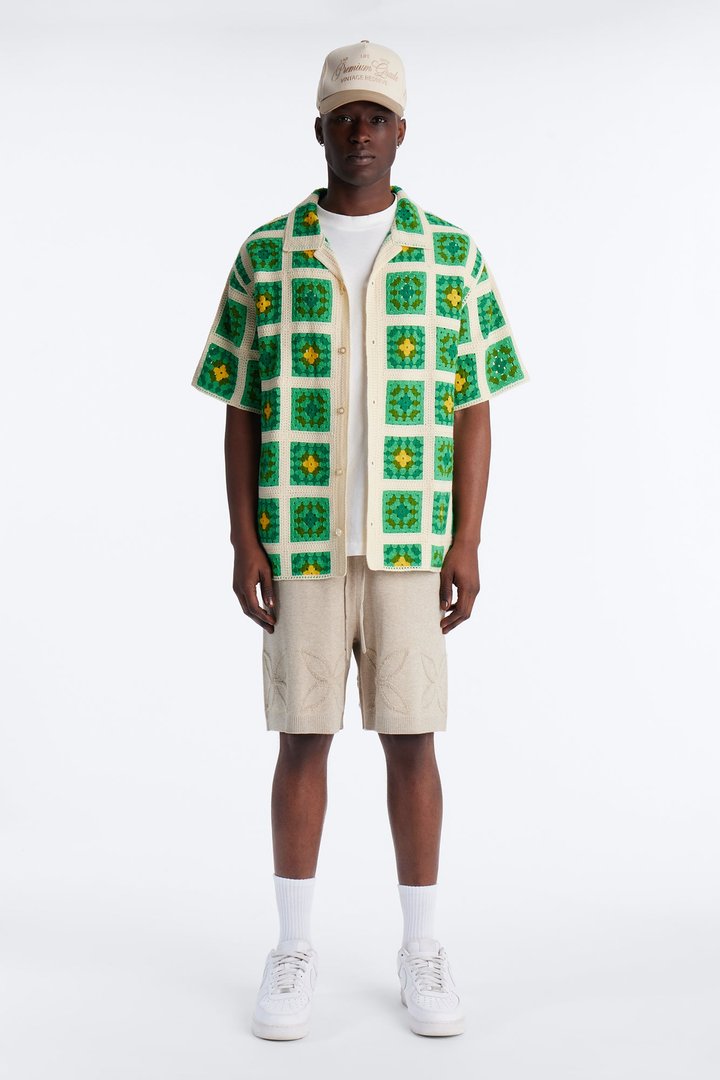 Nolan Textured Shirt - Green