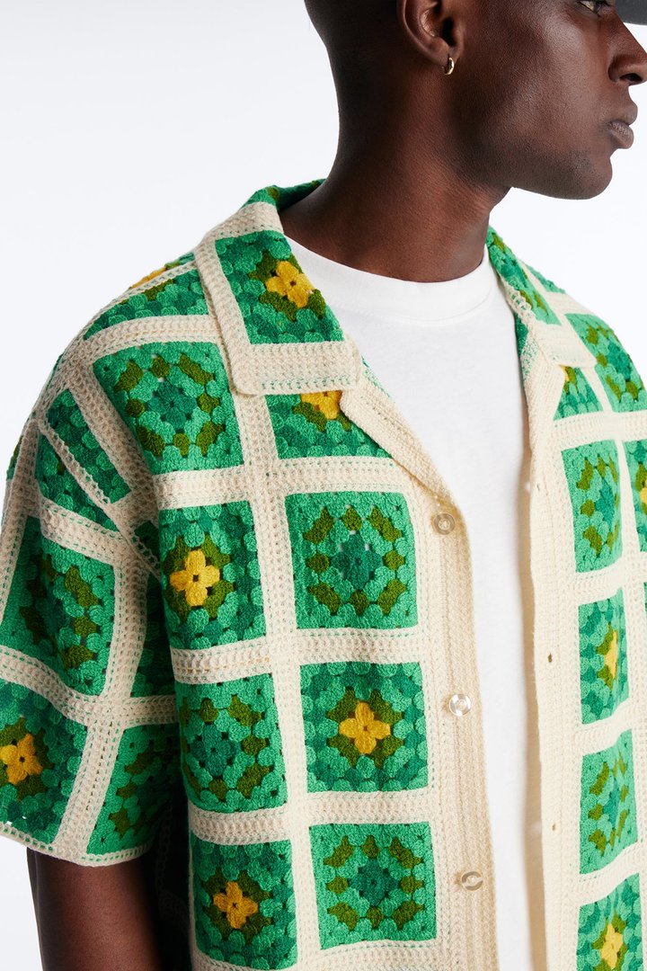 Nolan Textured Shirt - Green