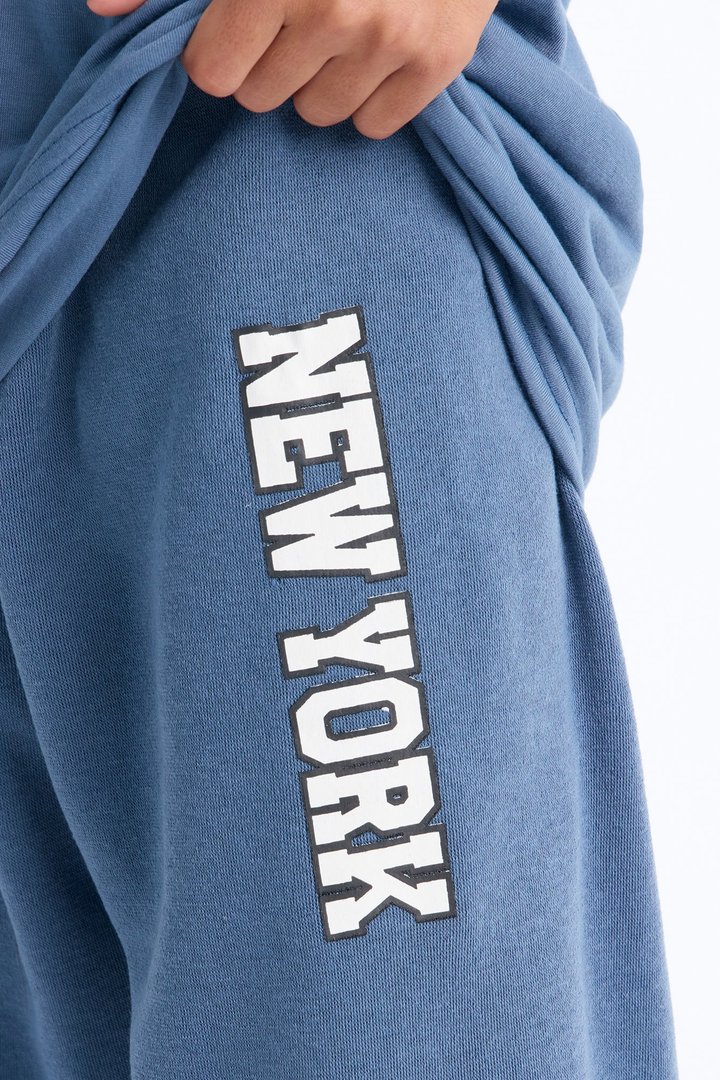 Mini Brooklyn 1993 Jogger Pant Set - Blue