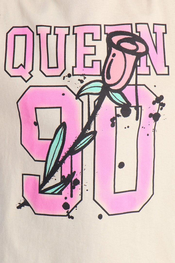 Mini Queen 90 Short Sleeve Tee - Sand