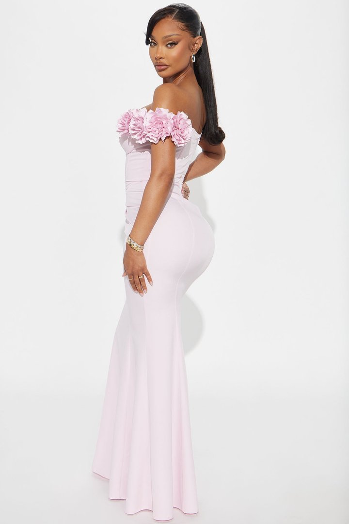 Rosie Maxi Dress - Blush