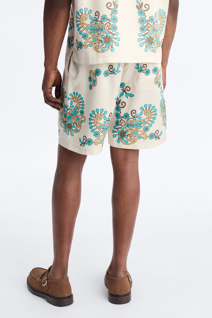 Santorini Relaxed Shorts - Natural
