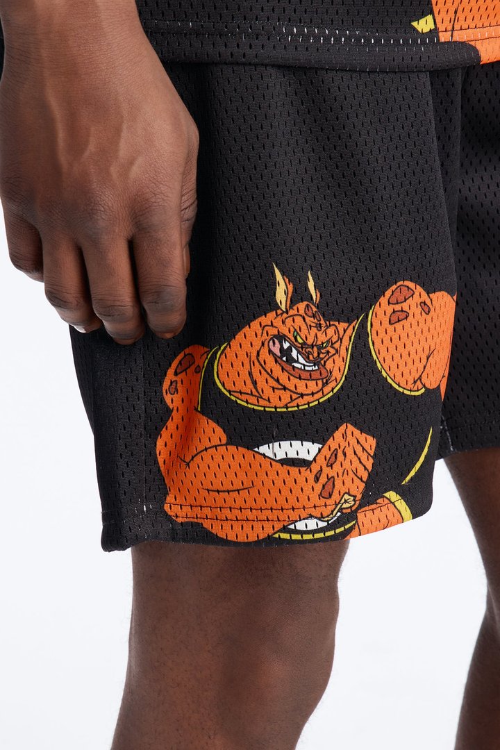 Space Jam Monstars Mayhem Jersey Short - Black