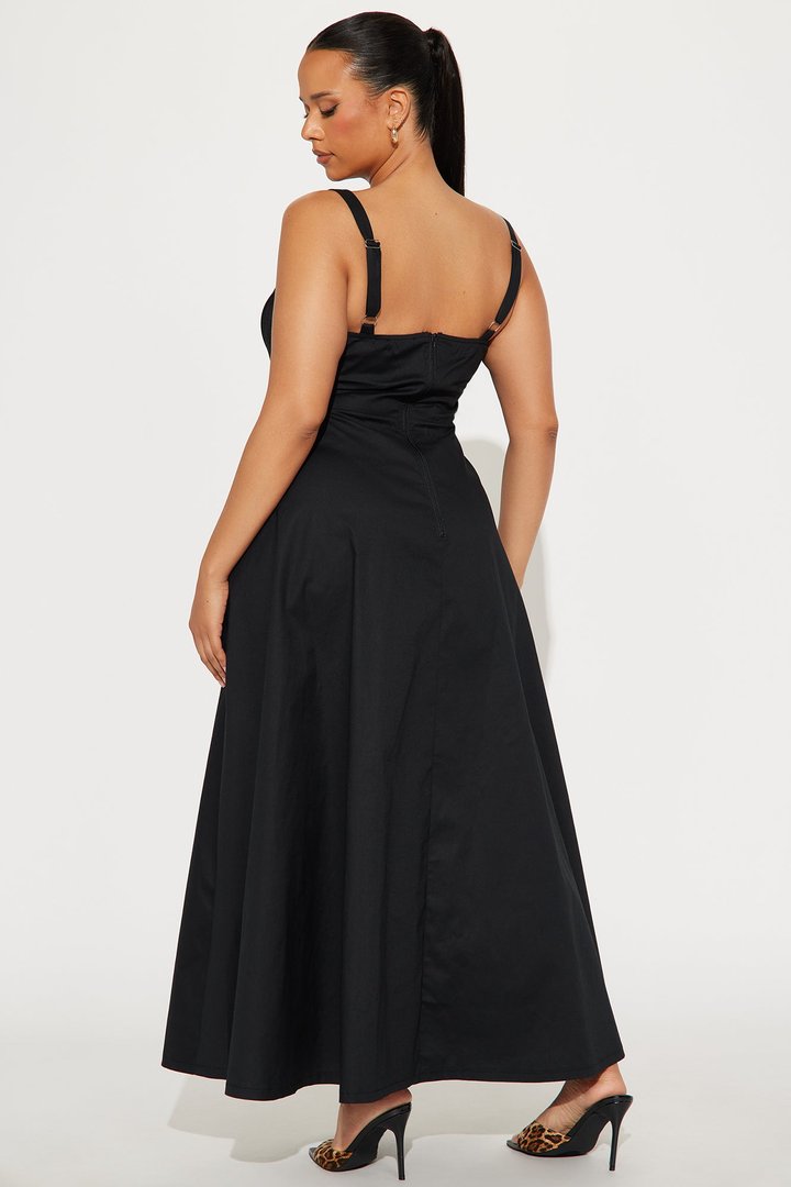 Juniper Maxi Dress - Black