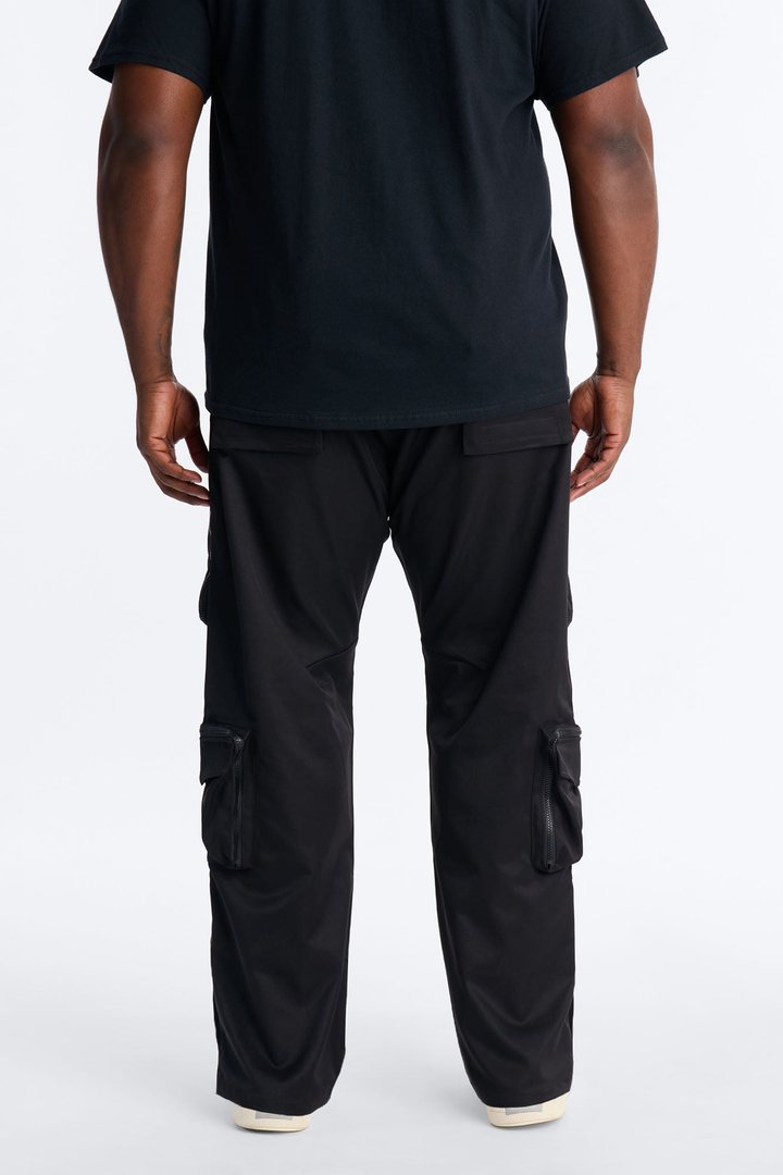 Slim Vector Deploy Zip Pant - Black