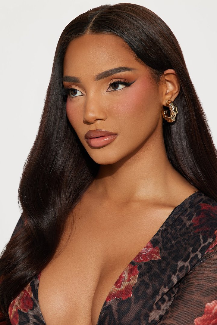 Allure Hoop Earrings - Gold