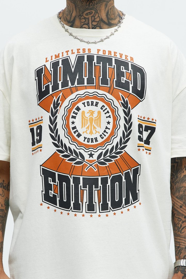 Limited Edition 1997 Oversized Short Sleeve Tee - White