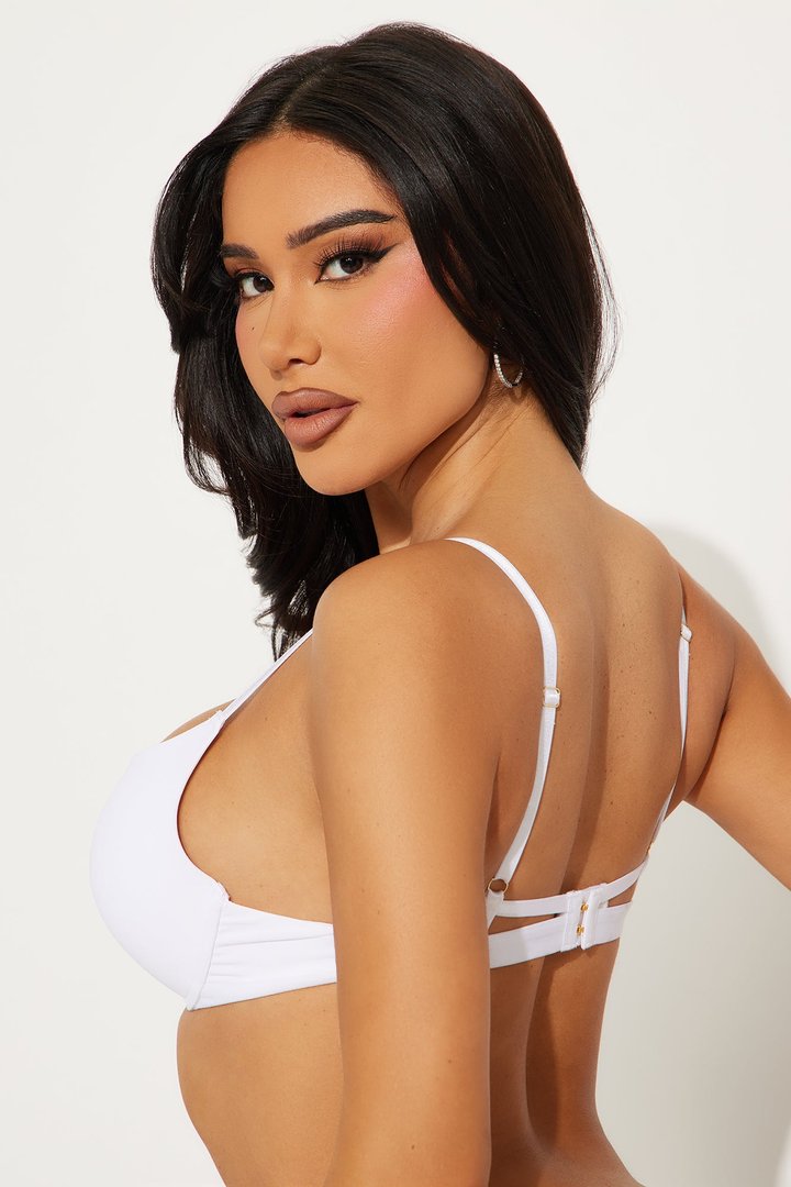 Nova Microfiber Extreme Push Up Bra - White