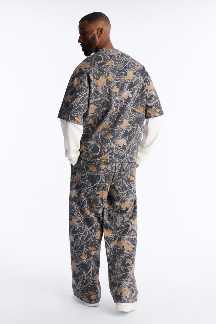 Fearless Camo Twofer Sweatshirt - Camouflage