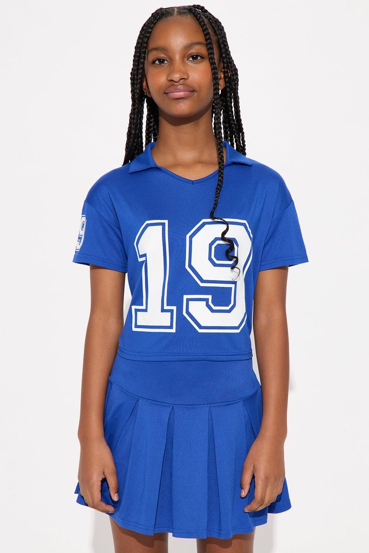 Mini Games To Play Skort Set - Blue