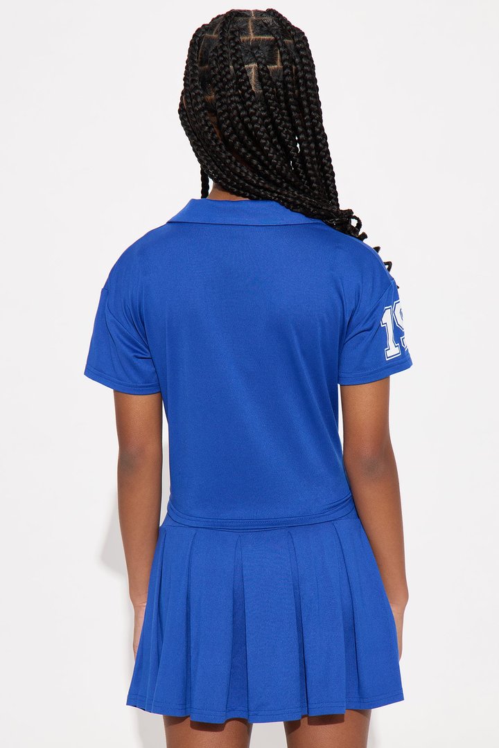 Mini Games To Play Skort Set - Blue