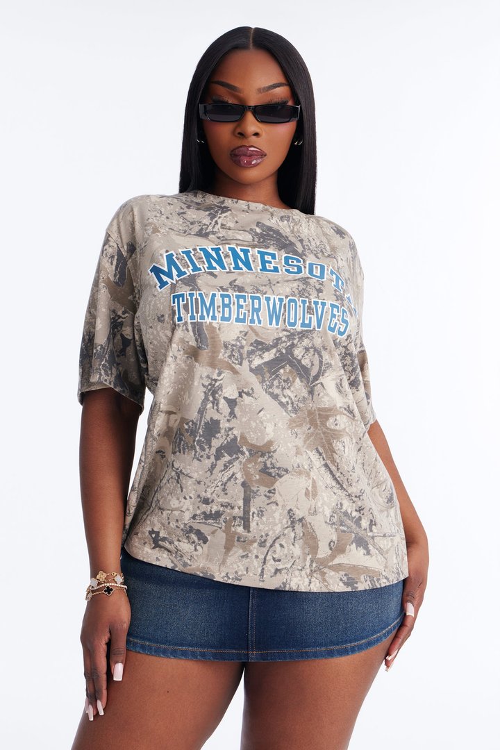 NBA Minnesota Timberwolves Camo Tee - Camouflage