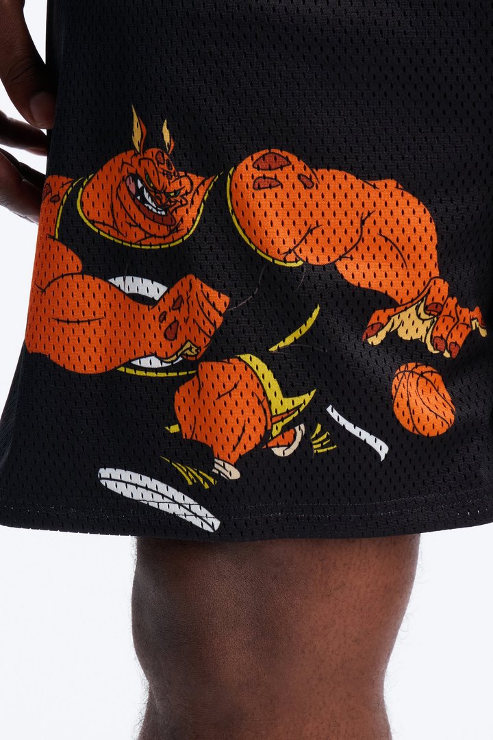 Space Jam Monstars Mayhem Jersey Short - Black
