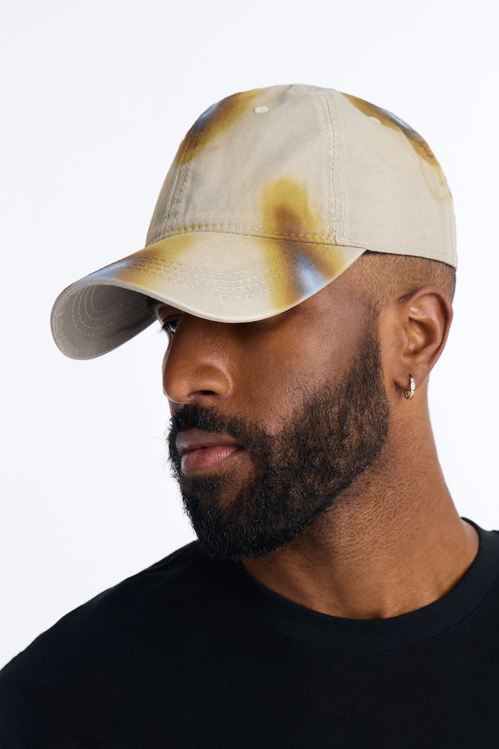 Burnt Ironclad Snapback Hat - Grey/combo