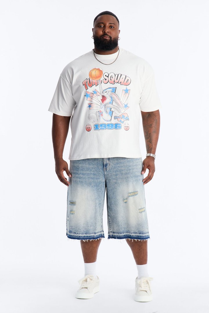 Space Jam Tune Squad 1996 Premium Short Sleeve Shirt - White