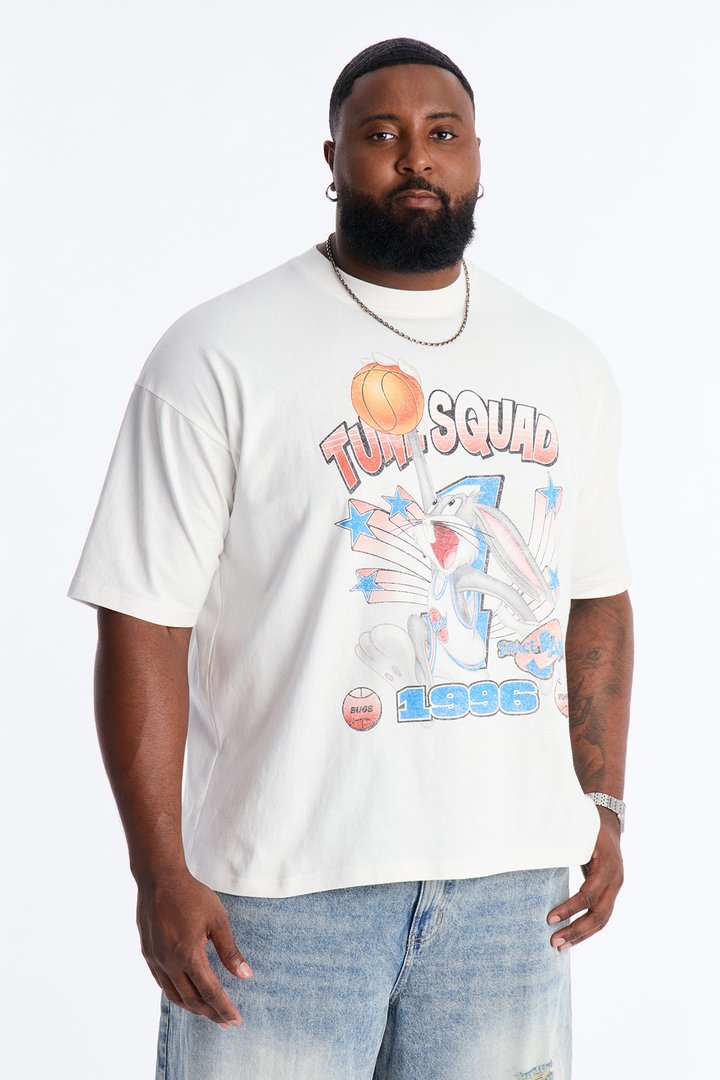 Space Jam Tune Squad 1996 Premium Short Sleeve Shirt - White