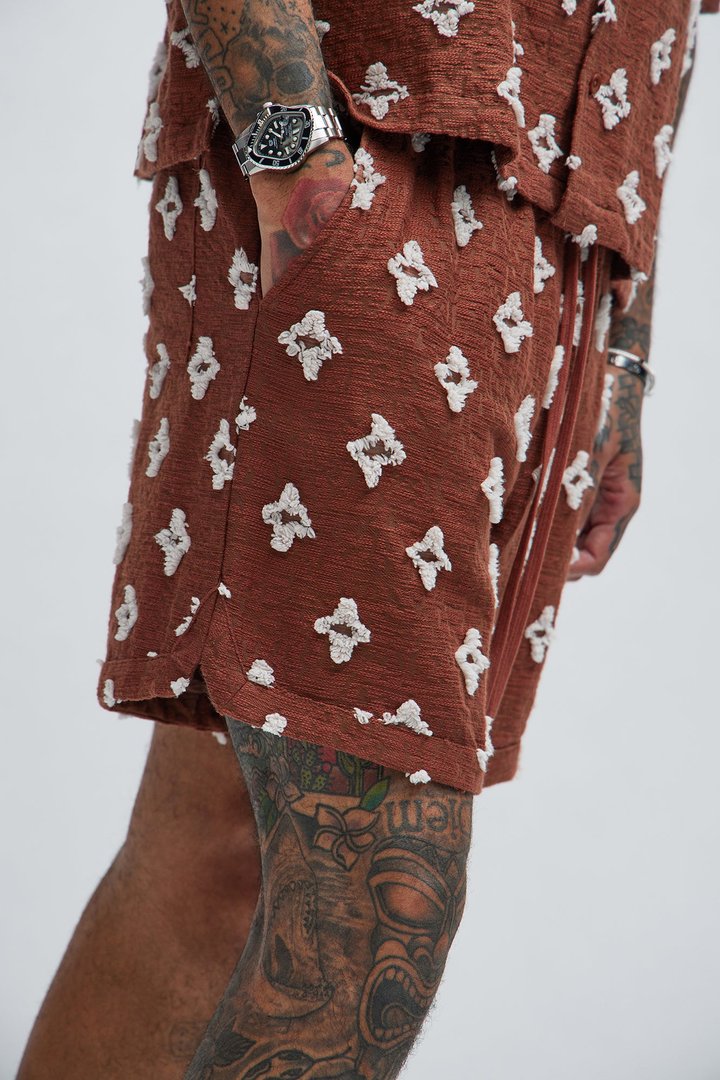 Starlet Warmup Shorts - Brown