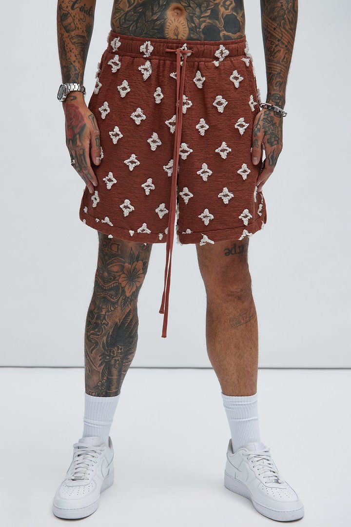 Starlet Warmup Shorts - Brown