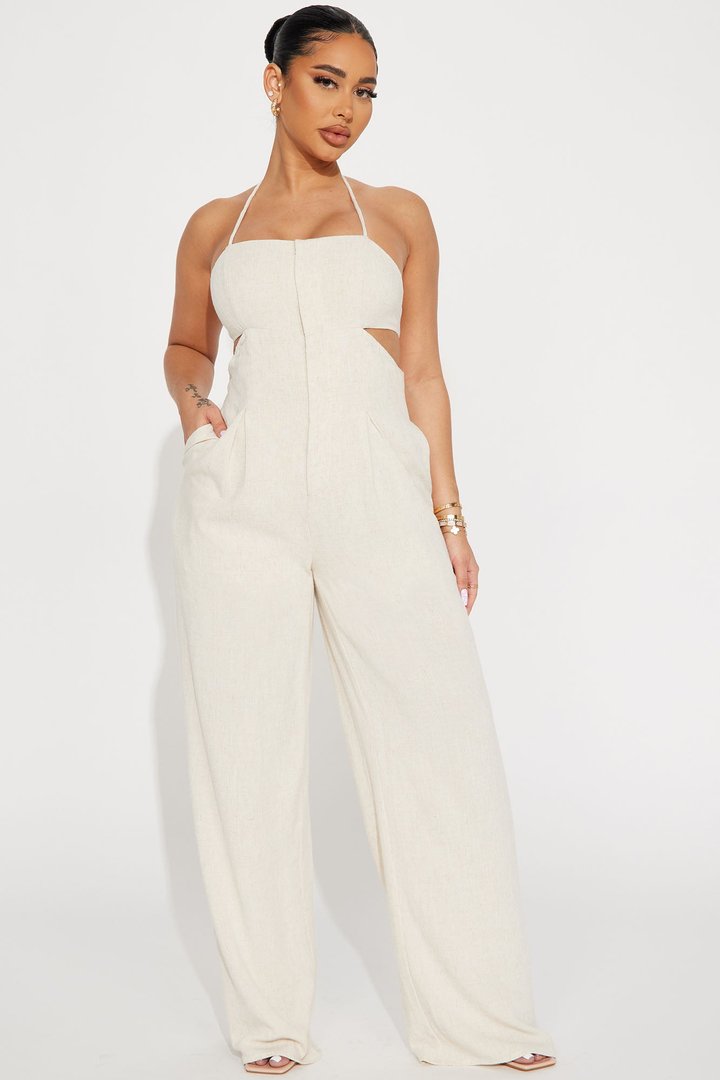 Adaline Jumpsuit - Ivory