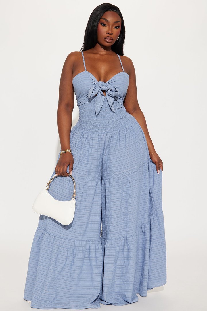 Montego Bay Jumpsuit - Blue