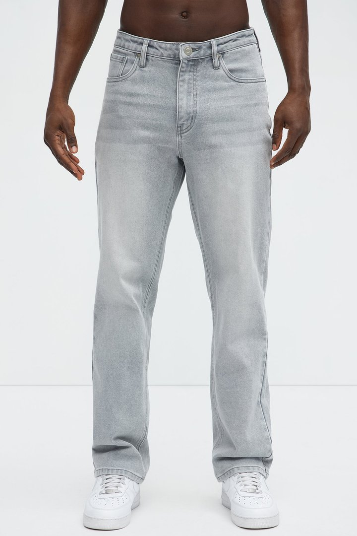 Cornell Straight Jeans - Slate Grey