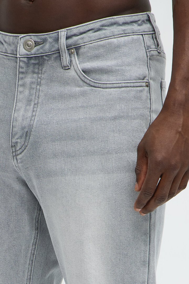 Cornell Straight Jeans - Slate Grey