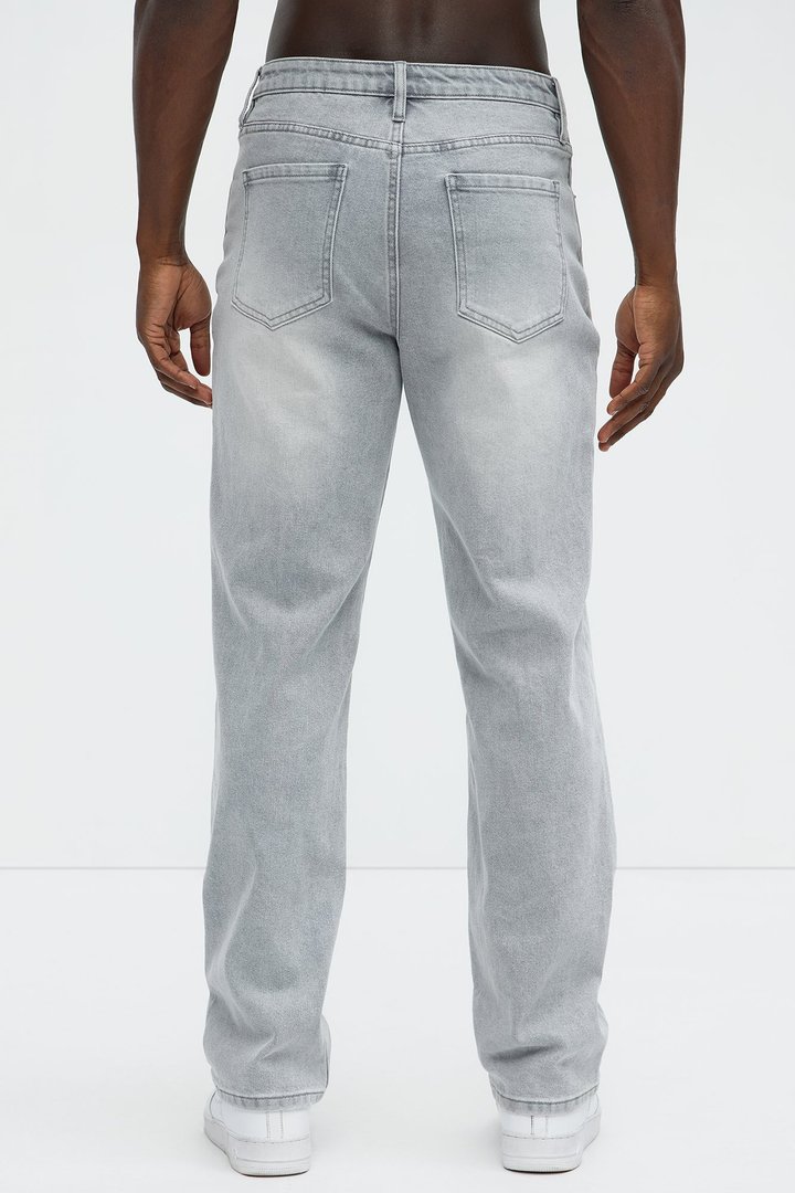 Cornell Straight Jeans - Slate Grey