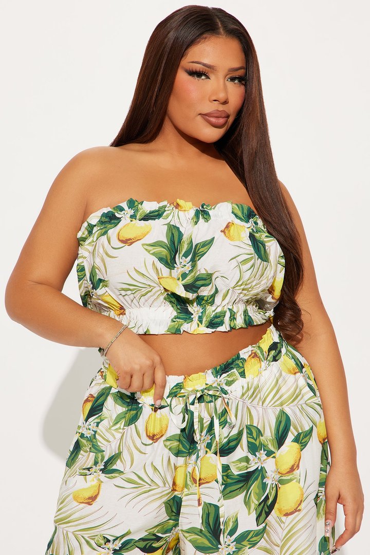 Limoncello Pant Set - Yellow