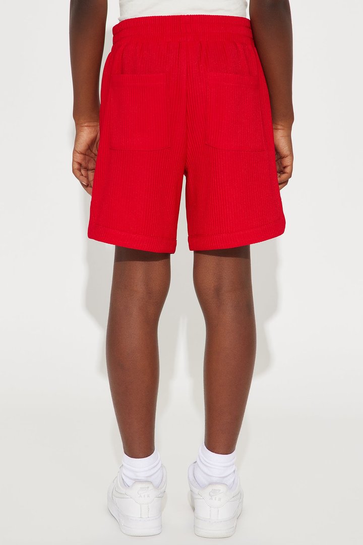 Mini Show Up Basketball Short - Red