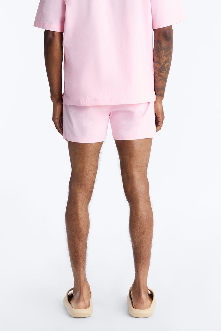 Montez Stretch Swim Trunk 4″ - Pink