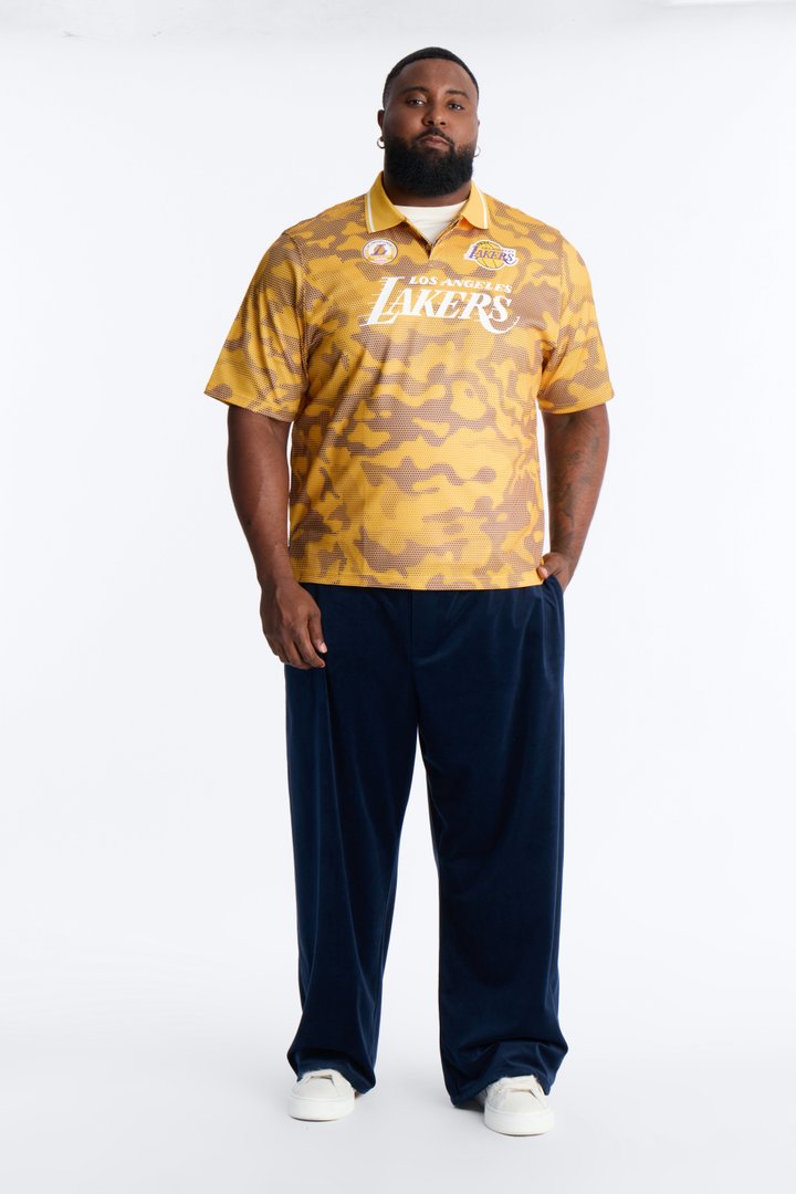 Lakers Digi Camo Soccer Top - Yellow