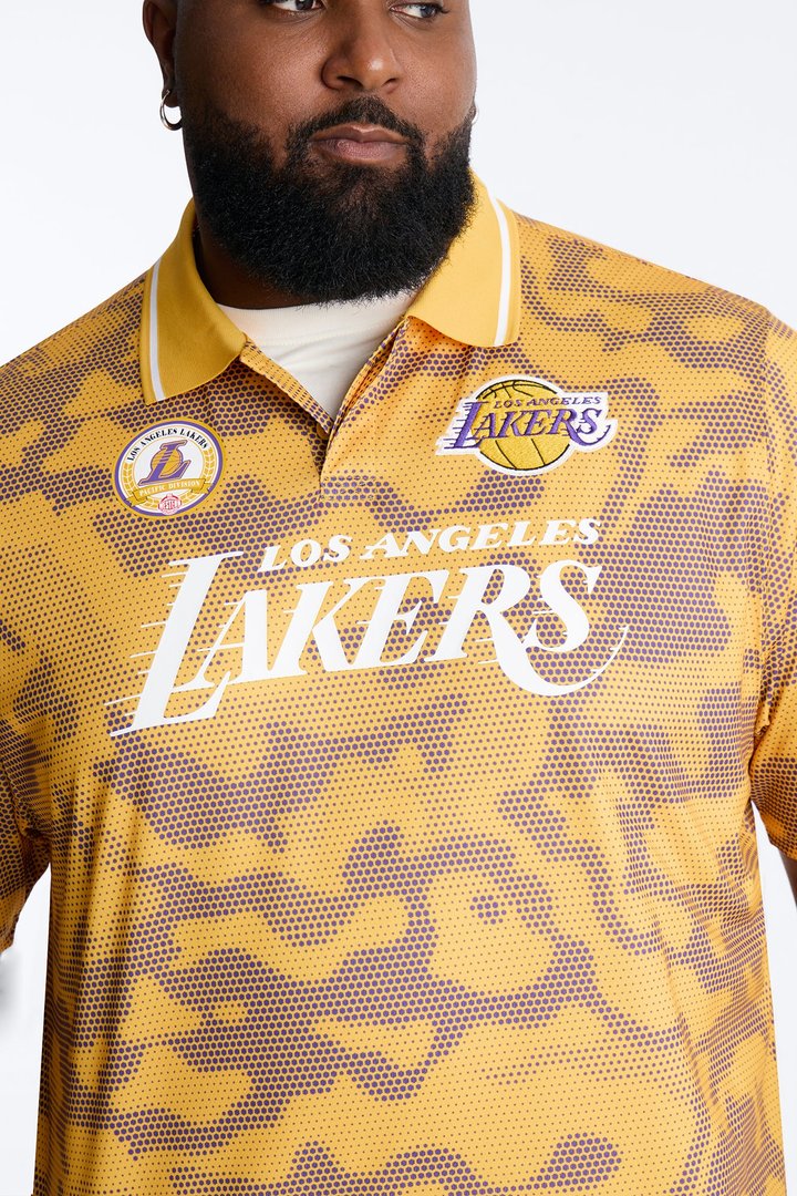 Lakers Digi Camo Soccer Top - Yellow