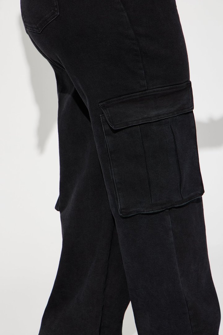 Stunning Allure Denim Jumpsuit - Black