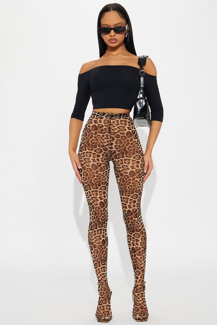 Francesca Off Shoulder Top - Black