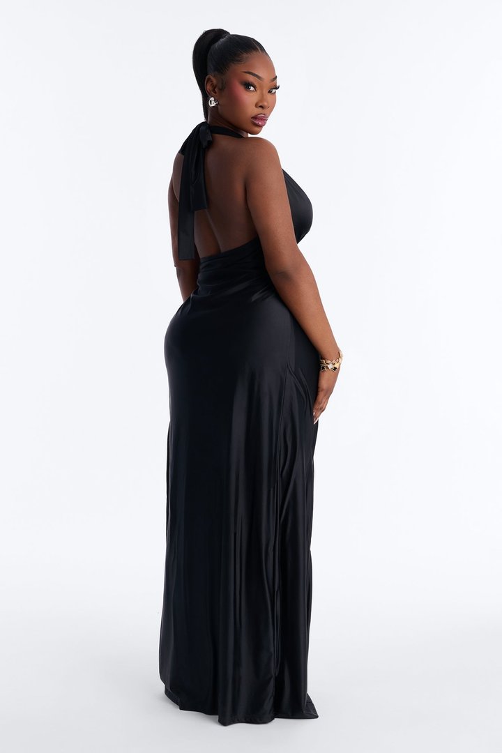 Luster Maxi Dress - Black